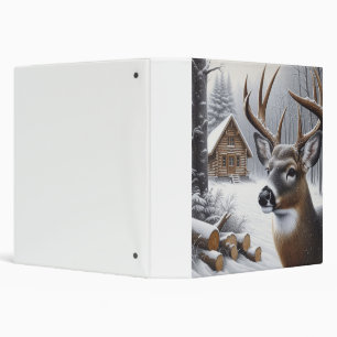 Classeur Deer d'hiver/Buck art