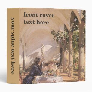 Classeur Déjeuner dans la Loggia de John Singer Sargent