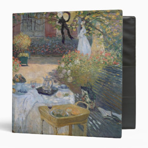 Classeur Déjeuner de Claude Monet   : Le jardin Argenteuil
