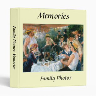 Classeur Déjeuner de Renoir de la fête nautique (1881)