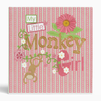 Classeur d'enfant de fille de singe