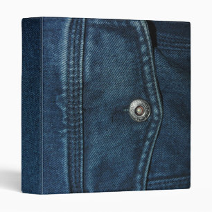 Classeur Denim bleu