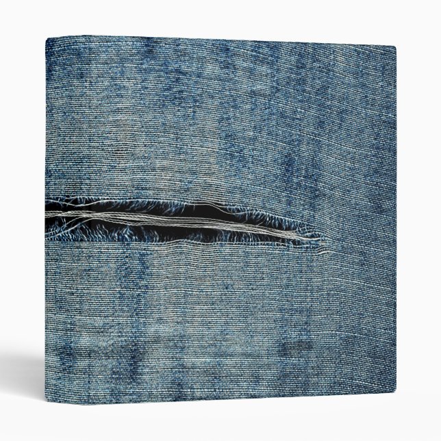 Classeur Denim déchu (Devant/Côté)
