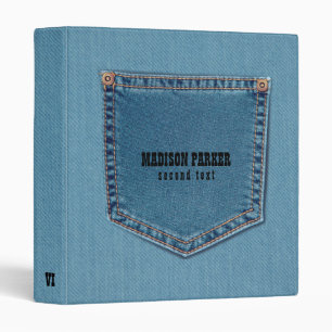 Classeur Denim Pocket