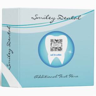 Classeur Dent dentaire de modèle de 3 reliures à anneaux