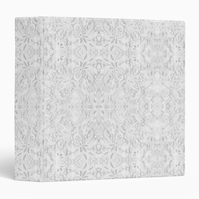 Classeur Dentelle de blanc de Falln (Devant/Côté)