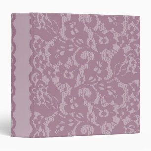 Classeur Dentelle violette