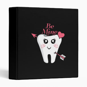 Classeur Dentiste Valentine - Coeur des dents, Soyez le mie