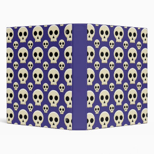 Classeur Déplaisant Cute Kawaii Goth Motif crâne