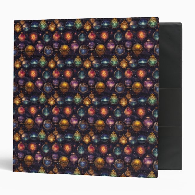 Classeur des Baubles de Noël (Devant/intérieur)