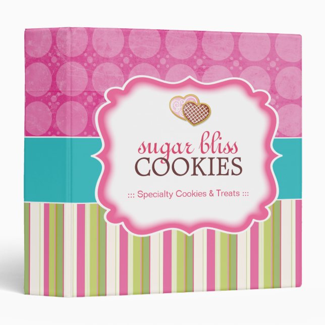 Classeur des Cookies amusants et lumineux (Devant/Côté)