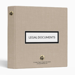 Classeur des documents juridiques professionnels