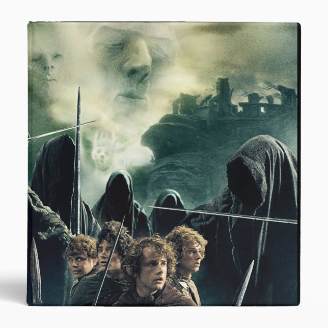 Classeur Des hobbits prêts à la bataille (Devant)