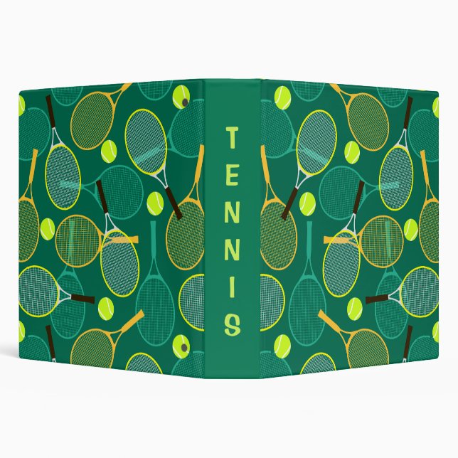 Classeur Design de tennis (Arrière-plan)