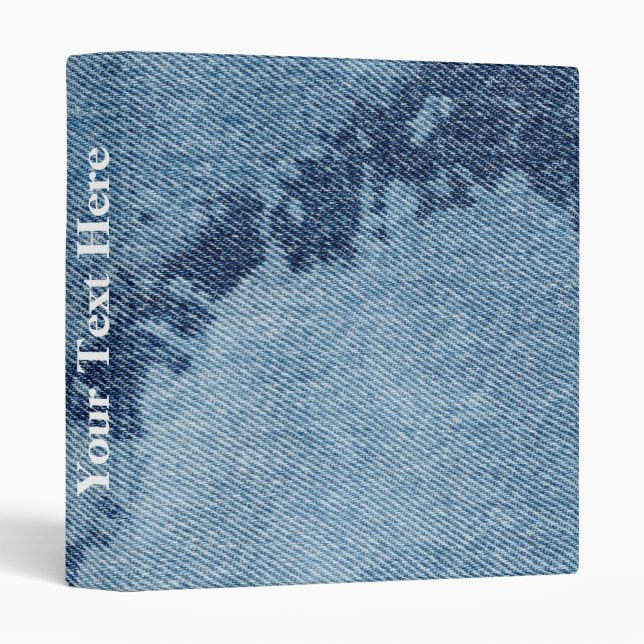 Classeur Design Denim Washed #9 @ Emporio Moffa (Devant/Côté)