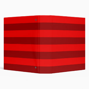 Classeur Design des rayures rouge et marron