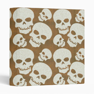 Classeur Design Motif graphique crâne
