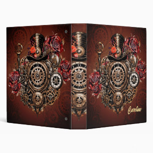 Classeur Design Steampunk merveilleux