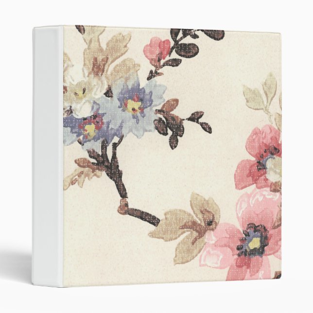 Classeur Design Vintage classique (Devant/Côté)