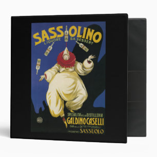 Classeur Dessert de Sassolino Liquore DA promotionnel