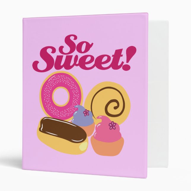 Classeur Desserts tellement doux (Devant/intérieur)