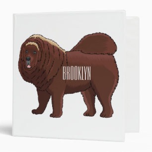 Classeur dessin de Chien Tibétain Mastiff