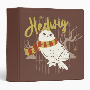 Classeur Dessin de Hedwig dans la forêt fantaisiste