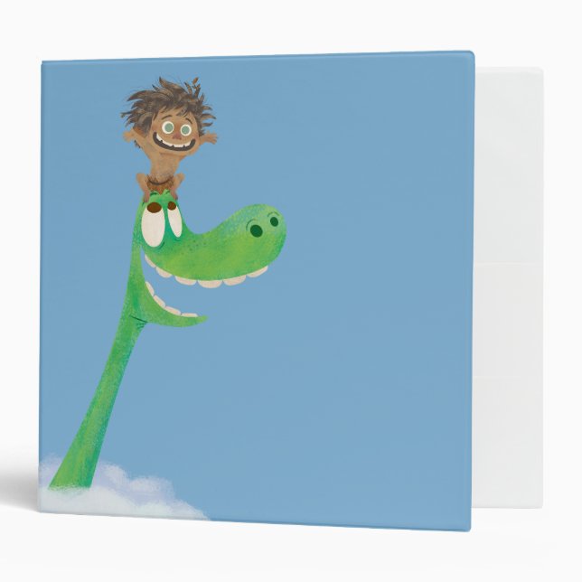 Classeur Dessin Spot Et Arlo Dans Les Nuages (Devant/intérieur)