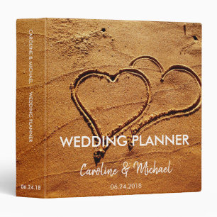 Classeur Deux coeurs dans le wedding planner personnel de