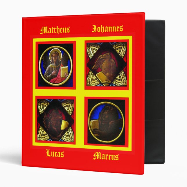 Classeur d'évangélistes (Devant/intérieur)