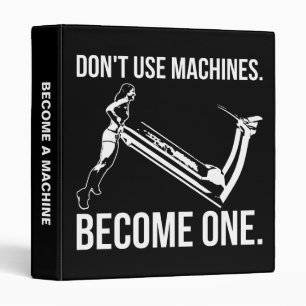 Classeur Devenez Une Machine, Une Fille Forte Lifting tapis