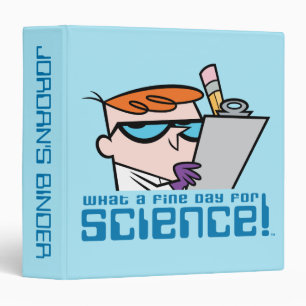 Classeur Dexter - Quel Beau Jour Pour La Science !