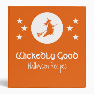 Classeur d'Halloween (1,5 pouce), orange
