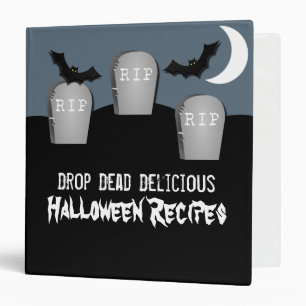 Classeur d'Halloween de Graveyard (1,5 pouce)