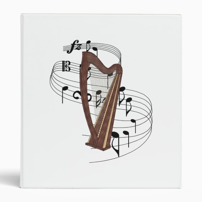 Classeur d'harpe (Devant)