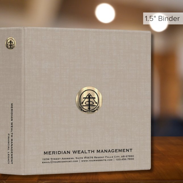 Classeur d'héritage financier 1,5 po (Créateur téléchargé)