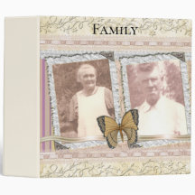 Classeur d'historique de famille de photos