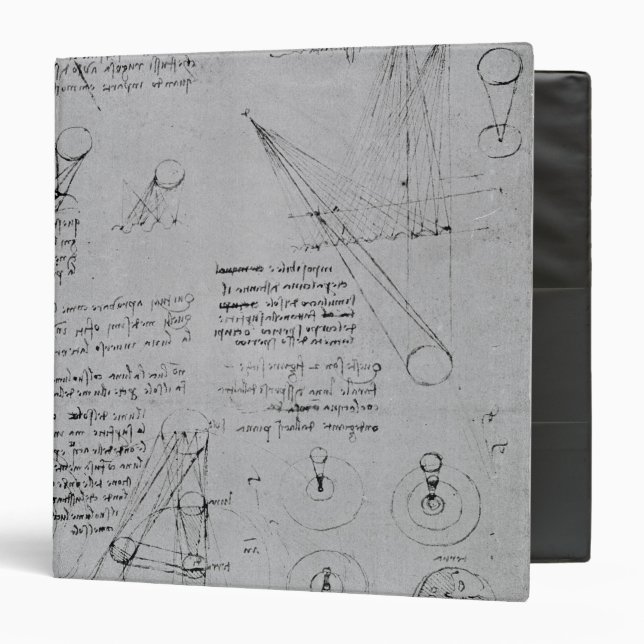 Classeur Diagrammes astronomiques, du codex (Devant/Intérieur)