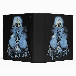 Classeur Dieu est dans la machine - Techno-Dystopian Design