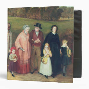 Classeur Dimanche matin - la promenade de l'église, 1846