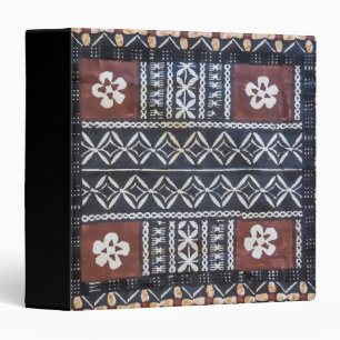 Classeur d'impression de tissu de Tapa des Fidji