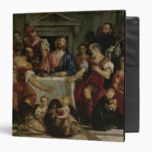 Classeur Dîner chez Emmaus (huile sur la toile)
