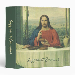 Classeur Dîner de gala à Emmaüs avec Jésus-Christ