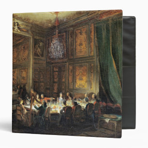 Classeur Dîner du prince de Conti dans le temple