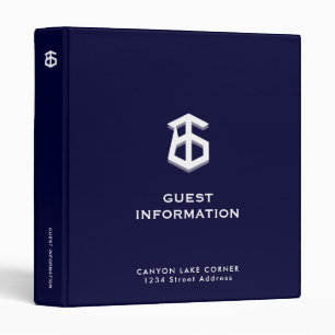Classeur d'informations sur les clients de Lake Ho