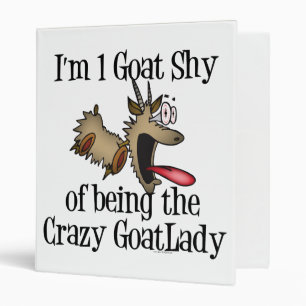Classeur Dingue Goat Lady GetYerGoat
