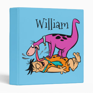 Classeur Dino léchant le Flintstone de Fred