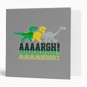 Classeur Dinos dit "AAAARGH"