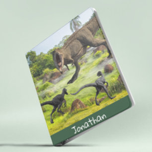 Classeur Dinosaur Rapporteure Tyrannosaurus Nom de la batai