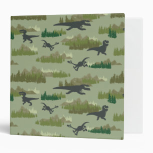 Classeur Dinosaures en Motif Camo